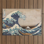 The Great Wave off Kanagawa Outdoor Rug Gallery Image 1