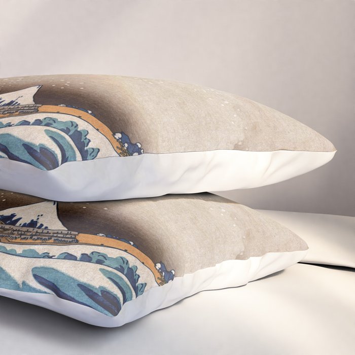 The Great Wave off Kanagawa Pillow Sham Gallery Image 3