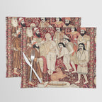 Kerman South Persian Pictorial Rug with Joseph Placemat Gallery Image 1