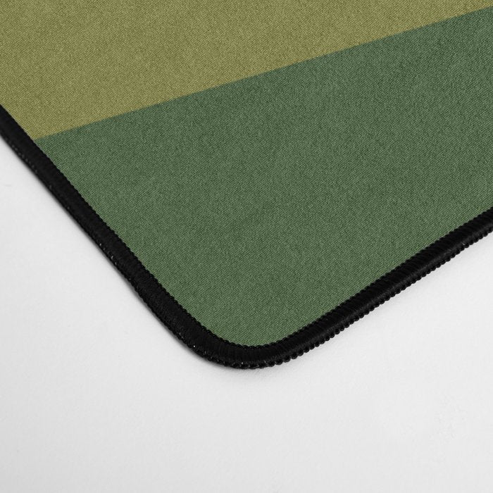 Geometric Shapes #8 Purple and Green Desk Mat Gallery Image 4