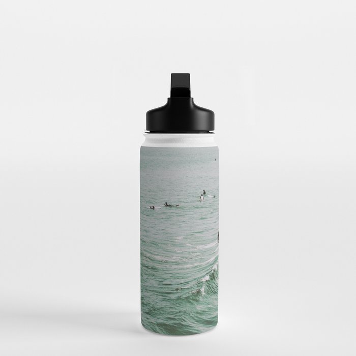 lets surf iv - venice beach - california Water Bottle Gallery Image 3