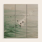 lets surf iv - venice beach - california Wood Wall Art Gallery Image 1