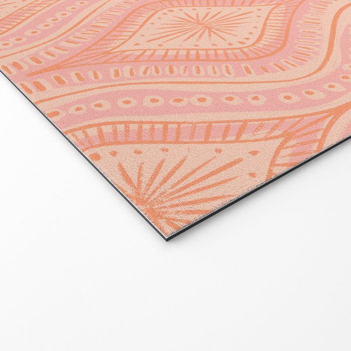 Hand-drawn Symmetrical Pattern #2 Welcome Mat Gallery Image 2