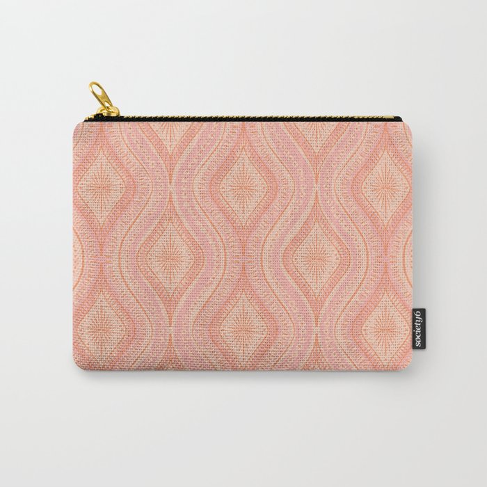 Hand-drawn Symmetrical Pattern #2 Carry All Pouch Gallery Image 1