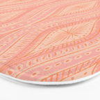 Hand-drawn Symmetrical Pattern #2 Bath Mat Gallery Image 3