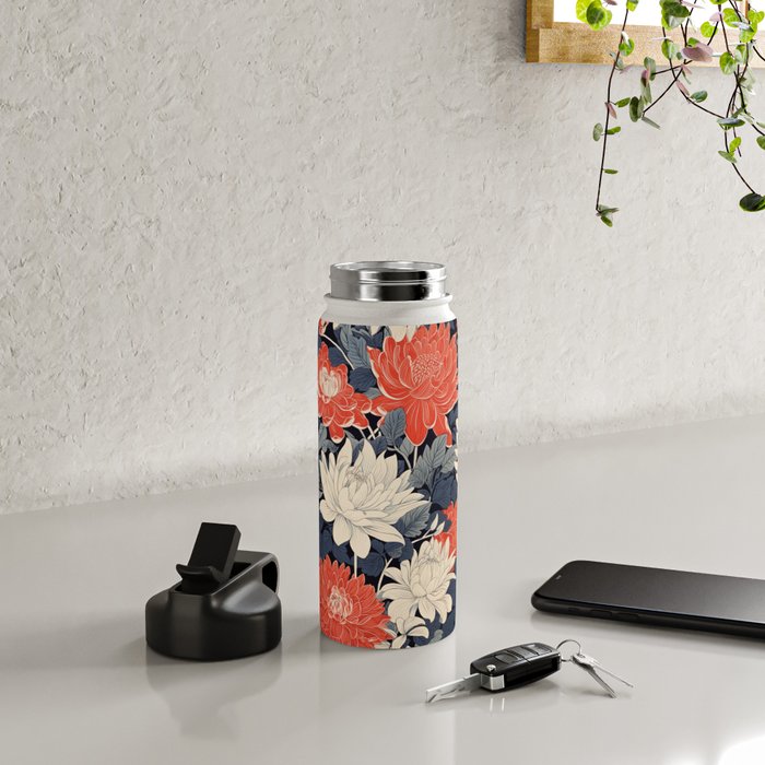 Primary Chrysanthemum Garden   Water Bottle Gallery Image 4