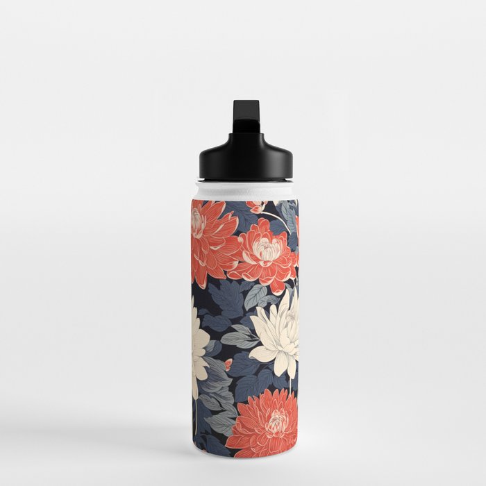 Primary Chrysanthemum Garden   Water Bottle Gallery Image 3