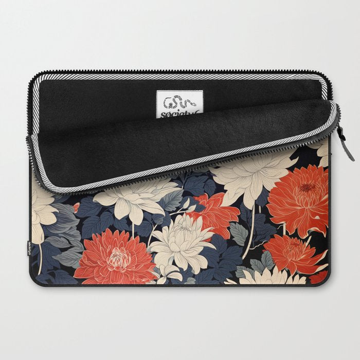 Primary Chrysanthemum Garden   Laptop Sleeve Gallery Image 2
