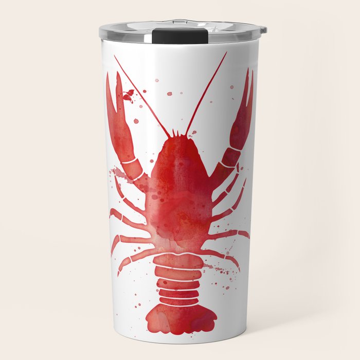 Red Lobster Travel Mug Gallery Image 1
