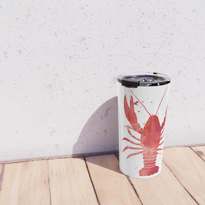 Red Lobster Travel Mug Gallery Image 4