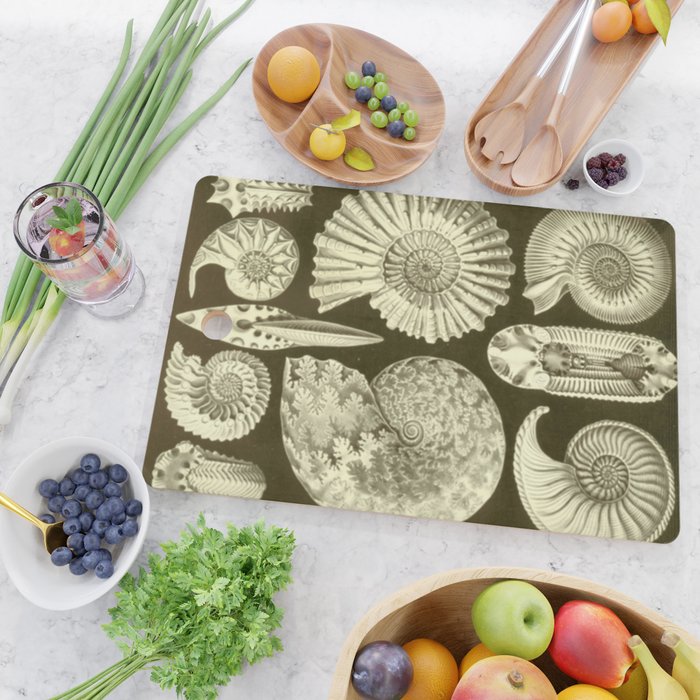 Naturalist Ammonites Cutting Board Gallery Image 2