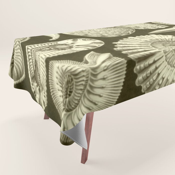 Naturalist Ammonites Tablecloth Gallery Image 1