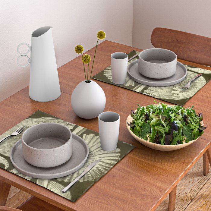 Naturalist Ammonites Placemat Gallery Image 2