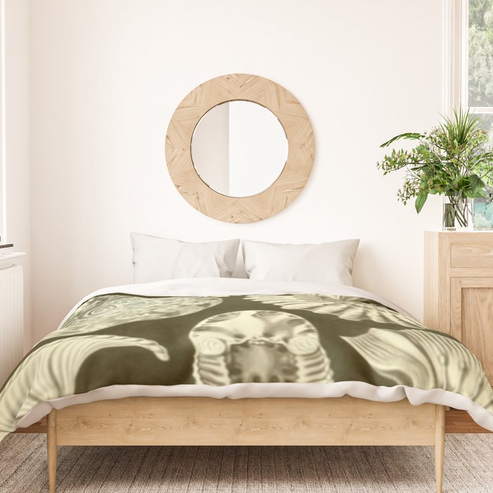 Naturalist Ammonites Duvet Cover Gallery Image 3