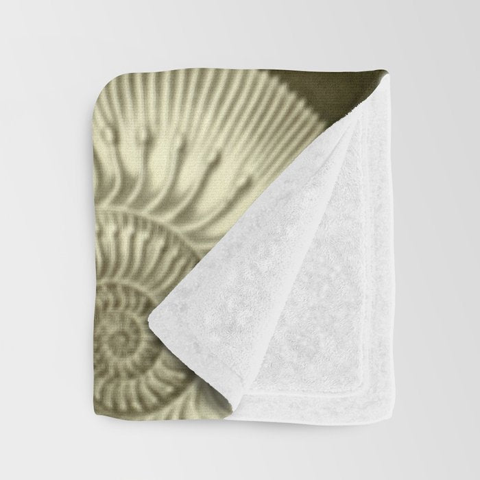 Naturalist Ammonites Throw Blanket Gallery Image 3