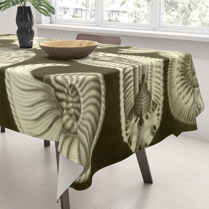 Naturalist Ammonites Tablecloth Gallery Image 3