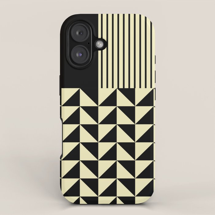 Dynamic Duo Shapes  iPhone Case Gallery Image 1