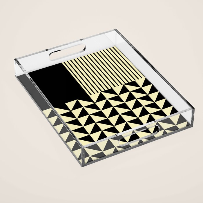 Dynamic Duo Shapes  Acrylic Tray Gallery Image 1