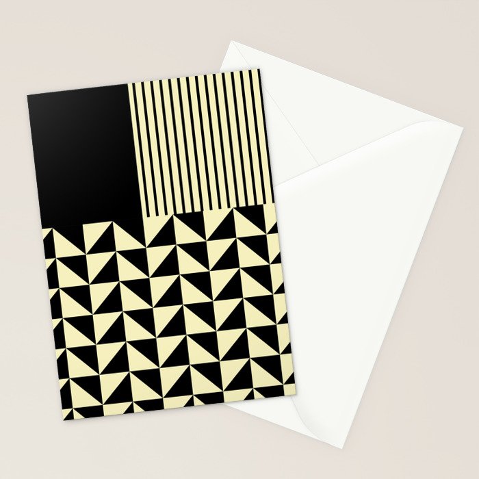 Dynamic Duo Shapes  Stationery Card Gallery Image 2