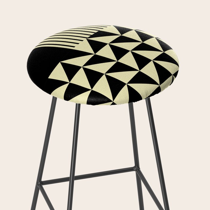 Dynamic Duo Shapes  Stool Gallery Image 2
