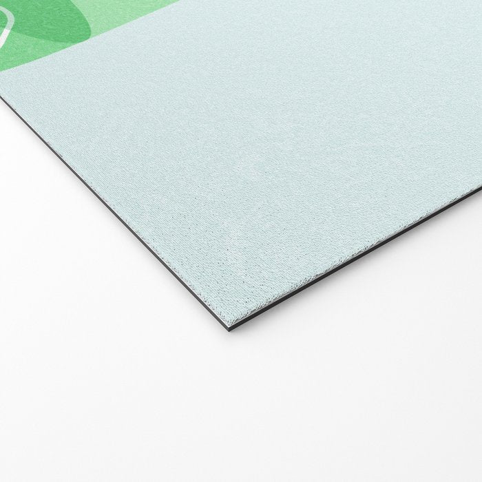 Minimal Gin Tonic cocktail illustration - Aqua Orange Welcome Mat Gallery Image 2