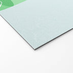 Minimal Gin Tonic cocktail illustration - Aqua Orange Welcome Mat Gallery Image 2