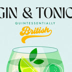 Minimal Gin Tonic cocktail illustration - Aqua Orange Coffee Mug Gallery Image 2