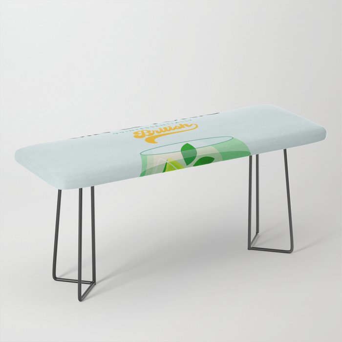 Minimal Gin Tonic cocktail illustration - Aqua Orange Bench Gallery Image 1