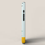Minimal Gin Tonic cocktail illustration - Aqua Orange iPhone Case Gallery Image 2