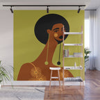 Sunflower Dress Wall Mural Gallery Image 1