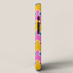 Colorful diverse people crowd art pattern iPhone Case Gallery Image 2
