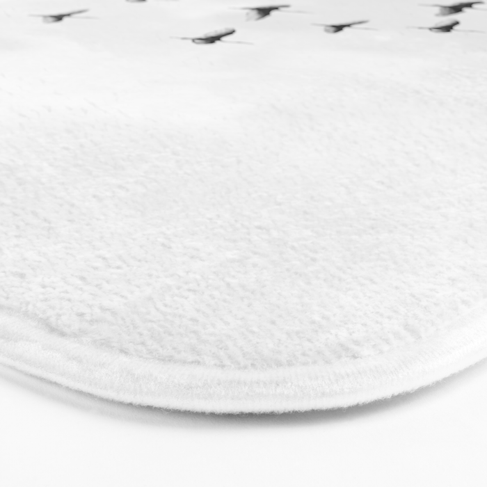 Flock of Birds Bath Mat Gallery Image 3
