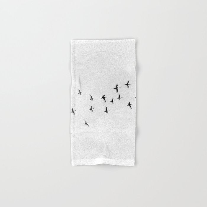 Flock of Birds Bath Towel Gallery Image 1