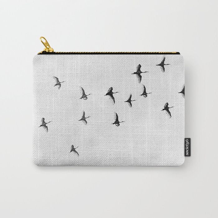 Flock of Birds Carry All Pouch Gallery Image 1
