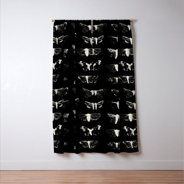 moths Window Curtain Gallery Image 3