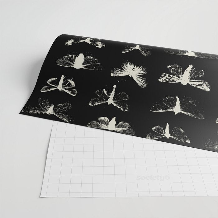 moths Wrapping Paper Gallery Image 2