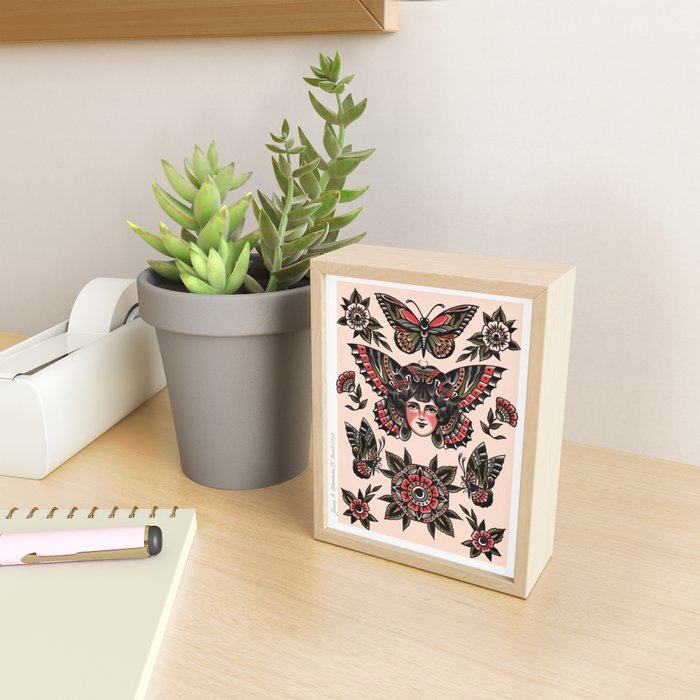 Butterflies Mini Art Print Gallery Image 2