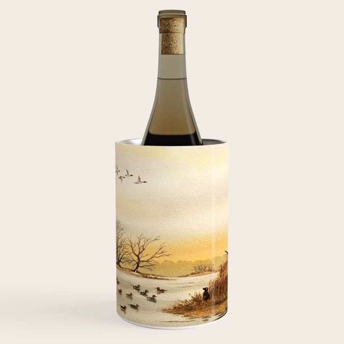 Hunting Pintail Ducks Wine Chiller Gallery Image 1