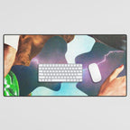 Electric Love Desk Mat Gallery Image 1