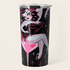 Cherry Martini Girl Travel Mug Gallery Image 1
