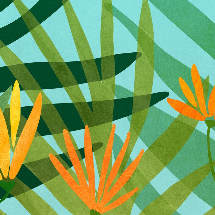 Tropical Ocean View Landscape Illustration Coffee Mug Gallery Image 2