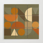 Mid Century 29C Wood Wall Art Gallery Image 1