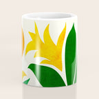 Mid Century Emerald Garden Botanical Coffee Mug Gallery Image 4