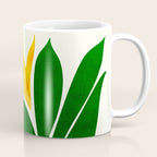 Mid Century Emerald Garden Botanical Coffee Mug Gallery Image 1