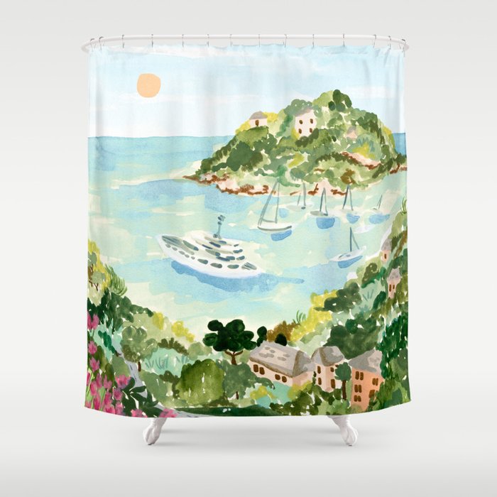 Portofino Shower Curtain Gallery Image 1