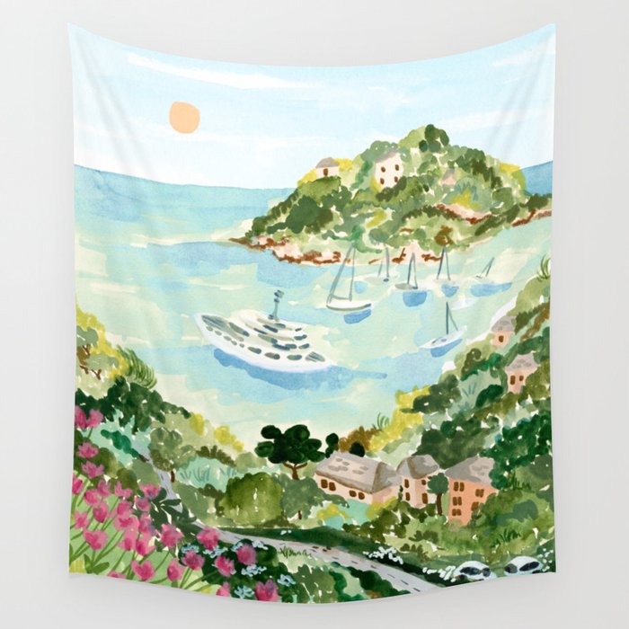 Portofino Wall Tapestry Gallery Image 4