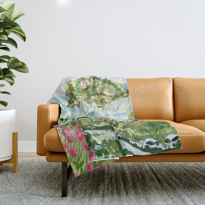 Portofino Throw Blanket Gallery Image 1