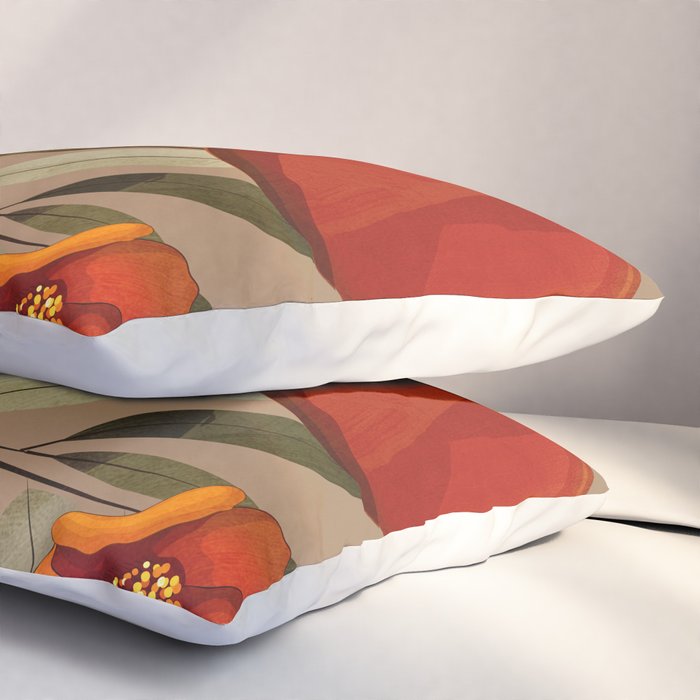 Pomegranate Botanical Art 1 Pillow Sham Gallery Image 3