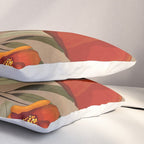 Pomegranate Botanical Art 1 Pillow Sham Gallery Image 3