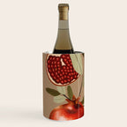 Pomegranate Botanical Art 1 Wine Chiller Gallery Image 2